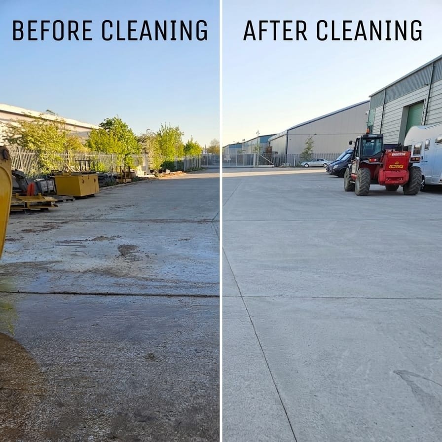 Commercial external cleaning