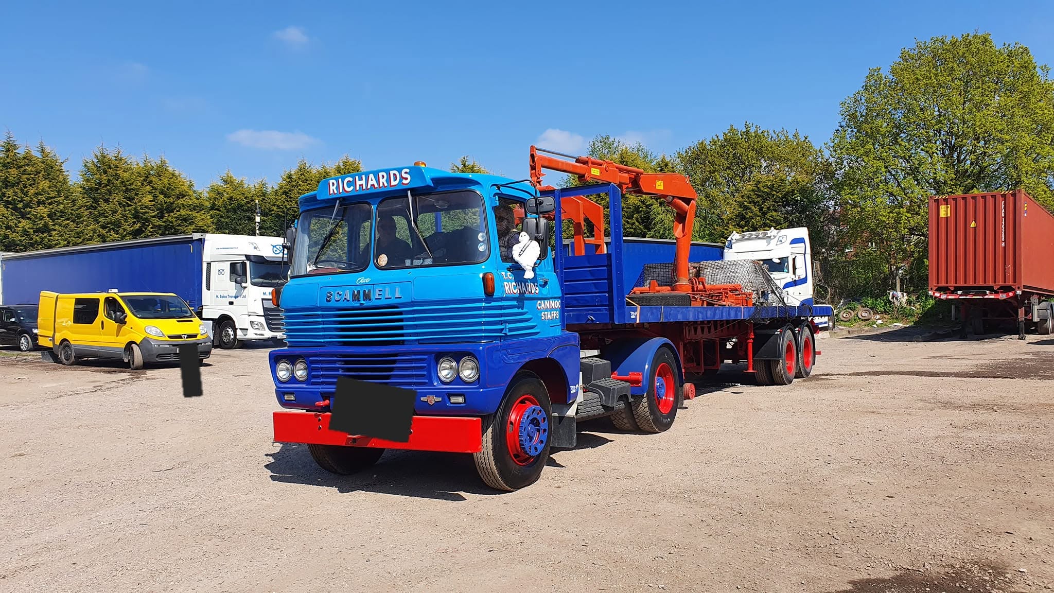 Truck show preparation